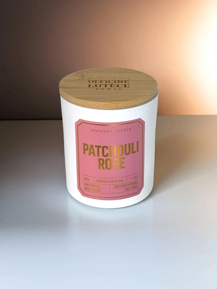 Duftkerze PATCHOULI ROSE